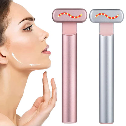 Asombrosa Varita de luz roja con microcorriente para ojos